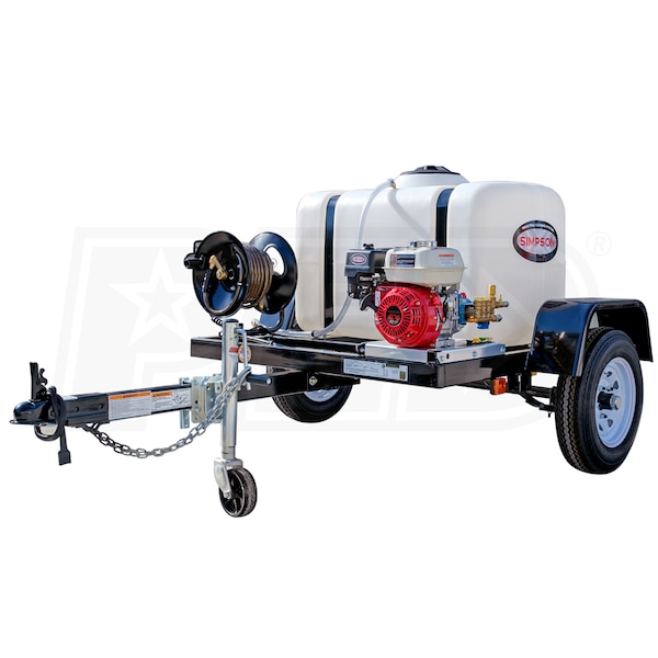 Red 2400 Psi 5 Hp 1750 RPM 220V/1 Phase Easy-Kleen FD2435E-GP Firehouse System Pressure Washer 3.5 GPM 