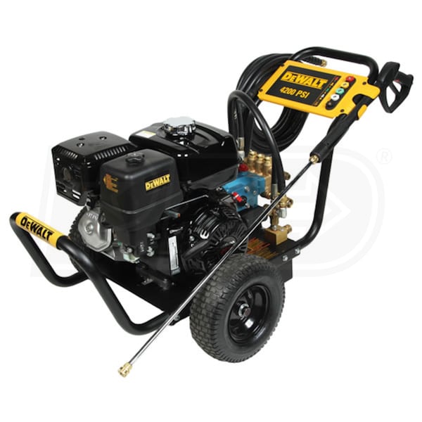 DeWalt DXPW60606 Professional 4200 PSI Gas - Cold Water Belt-Drive Pressure Washer w/ Honda ... DeWalt DXPW60606 Professional 4200 PSI Gas - Cold Water Belt-Drive Pressure Washer w/ Honda ...