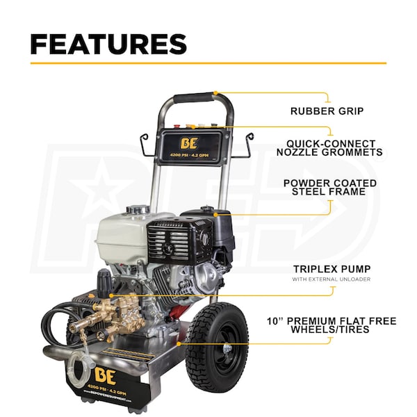 BE Power Equipment B4213HSCS