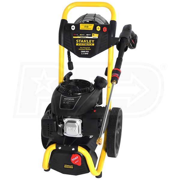 Stanley SXPW2823K FATMAX 2800 PSI Gas Cold Water Pressure Washer w