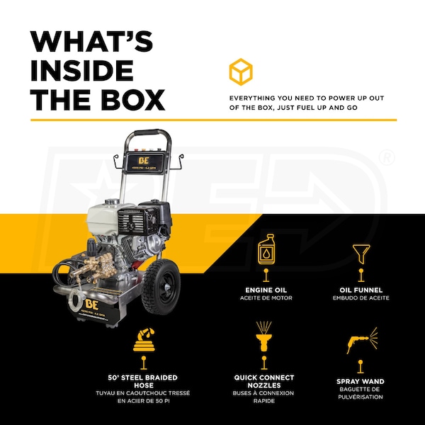 BE Power Equipment B4213HSCS