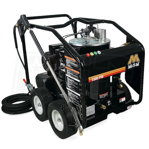 Electric Hot Water Pressure Washer - All Electric Cleaning