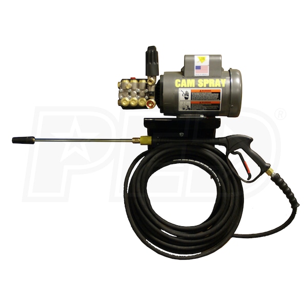 BE Professional 2000 PSI (Electric - Cold Water) Wall Mount Pressure Washer  w/ Auto Stop-Start